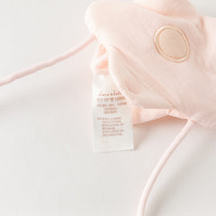 Dave&Bella Toddler Girls Summer Cute Pink Love Print Lightweight Mesh Dress(wallet bag)