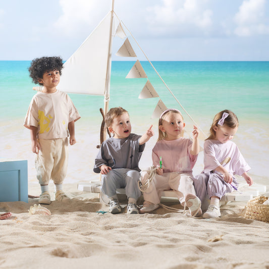 Dave&Bella Summer Toddler Boys/Girls Multi-color Moisture-wicking Quick-drying T-shirts