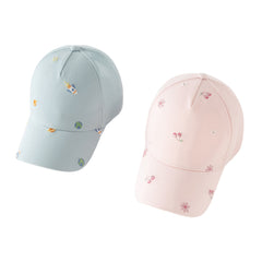 Dave&Bella Toddler Boys/Girls Blue/Purple Pink Casual Baseball Caps