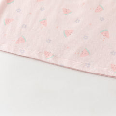 Dave&Bella Summer Toddler Girls/Boys Multi-color Playful Print Lightweight Tank Tops