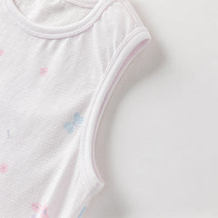 Dave&Bella Summer Toddler Girls/Boys Multi-color Playful Print Lightweight Tank Tops