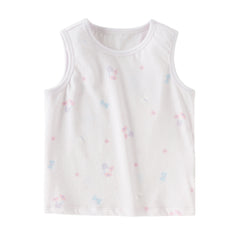 Dave&Bella Summer Toddler Girls/Boys Multi-color Playful Print Lightweight Tank Tops
