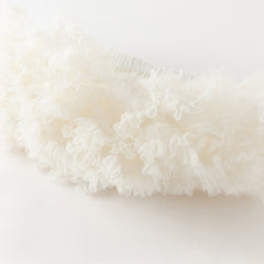 Dave&Bella Toddler Girls Summer Cute Pink/Beige High Waist Flared Mini Tutu Mesh Skirts