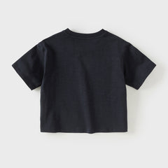 Dave&Bella Kids Boys Summer Red/Navy Short Sleeve Holiday Comfortable T-shirts