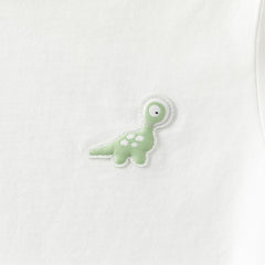 Dave&Bella Toddler Boys Summer Dinosaur-style Orange/Green Soft Cotton Casual T-shirts