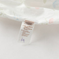 Dave&Bella Summer Baby Girls White Print Cotton Breathable Comfortable Tank Romper