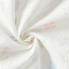 Dave&Bella Summer Baby Girls White Print Cotton Breathable Comfortable Tank Romper