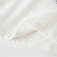 Dave&Bella Boys Spring Dinosaur Cartoon Print Cotton T Shirts