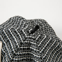 Dave&Bella Girls Autumn/Winter Black White Striped Adorable Berets Hats