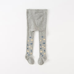 Dave&Bella Girls Autumn Grey Footed Tights Leggings