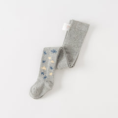 Dave&Bella Girls Autumn Grey Footed Tights Leggings