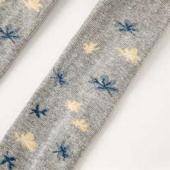 Dave&Bella Girls Autumn Grey Footed Tights Leggings