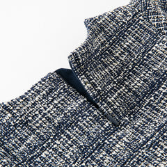 Dave&Bella Toddler Girls Autumn Classic Blue White Striped Princess Dress