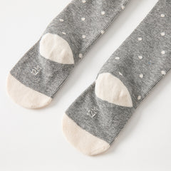 Dave&Bella Girls Autumn Grey Rabbit Style Footed Tights Leggings