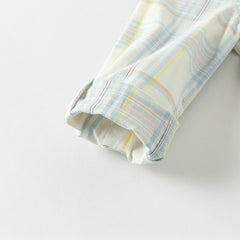 Dave&Bella Boys Autumn Cotton Fashion Formal Plaid Shirt Top