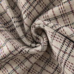 Dave&Bella Toddler Girls Autumn Khaki Plaid Long Sleeve College-style A-line Dress