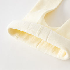 Dave&Bella Girls Autumn Beige Yellow Flower Print Footed Tights Leggings