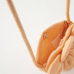 Dave&Bella Toddler Girls Spring Cotton Floral Print Sweet Dress(wallet bag)