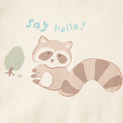 Dave&Bella Toddler Girls/Boys Cotton Long Sleeve Cartoon Print T-Shirts