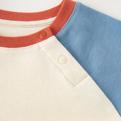 Dave&Bella Toddler Girls/Boys Cotton Long Sleeve Cartoon Print T-Shirts