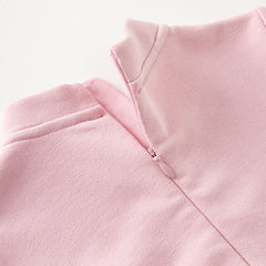 Dave&Bella Toddler Girls Autumn Sweet Chinese-style Mesh Two-pieces Dress