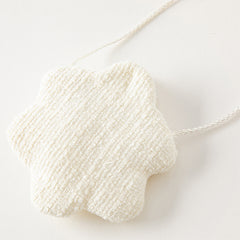 Dave&Bella Toddler Girls Autumn Beige Noble Cute A-line Mesh Dress (wallet bag)