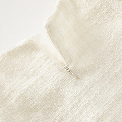 Dave&Bella Toddler Girls Autumn Beige Noble Cute A-line Mesh Dress (wallet bag)