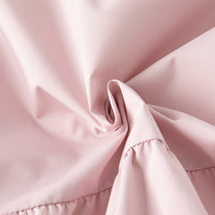 Dave&Bella Girls Spring/Autumn Sweet Purple Rabbit Ears Hooded Jacket(wallet bag)