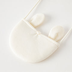 Dave&Bella Girls Spring/Autumn Sweet Purple Rabbit Ears Hooded Jacket(wallet bag)