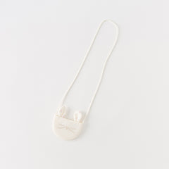 Dave&Bella Girls Spring/Autumn Sweet Purple Rabbit Ears Hooded Jacket(wallet bag)