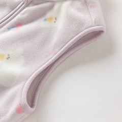 Dave&Bella Girls/Boys Autumn Soft Fleece Cartoon Print Vest Top