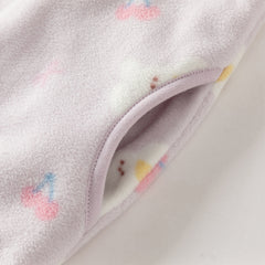 Dave&Bella Girls/Boys Autumn Soft Fleece Cartoon Print Vest Top