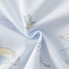 Dave&Bella Newborn/Baby Girls/Boys Playful Multi-print Indoor Breathable Cotton Rompers