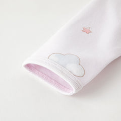 Dave&Bella Newborn/Baby Girls/Boys Playful Multi-print Indoor Breathable Cotton Rompers