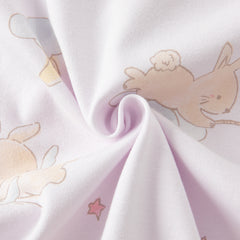 Dave&Bella Newborn/Baby Girls/Boys Playful Multi-print Indoor Breathable Cotton Rompers