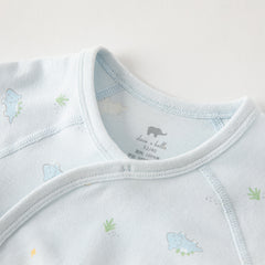 Dave&Bella Newborn/Baby Girls/Boys Playful Multi-print Indoor Breathable Cotton Rompers