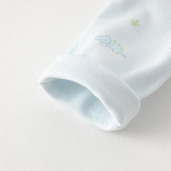 Dave&Bella Newborn/Baby Girls/Boys Playful Multi-print Indoor Breathable Cotton Rompers