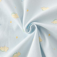 Dave&Bella Newborn/Baby Girls/Boys Playful Multi-print Indoor Breathable Cotton Rompers