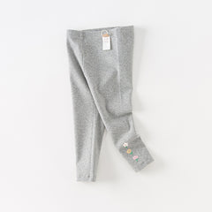 Dave&Bella Girls Spring Cotton Casual Outdoor Leggings Pants