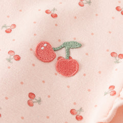 Dave&Bella Girls Spring Adorable Pink Floral Printed Sweatshirt Tops