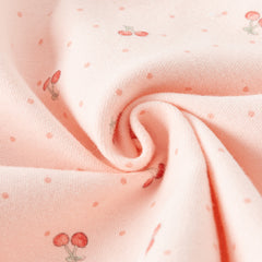 Dave&Bella Girls Spring Adorable Pink Floral Printed Sweatshirt Tops