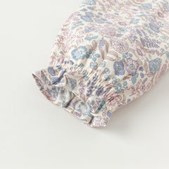 Dave&Bella Toddler Girls Spring Princess Floral Dress(wallet bag)