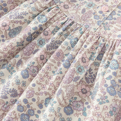 Dave&Bella Toddler Girls Spring Princess Floral Dress(wallet bag)