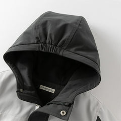 Dave&Bella Unisex Kids/Toddler Casual Hooded Jacket — Windproof & Fleece-Lined