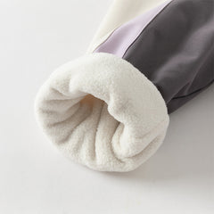 Dave&Bella Unisex Kids/Toddler Casual Hooded Jacket — Windproof & Fleece-Lined