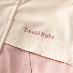 Dave&Bella Unisex Kids/Toddler Casual Hooded Jacket — Windproof & Fleece-Lined