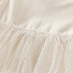 Dave&Bella Toddler Girls Elegance Light Pink Coat A-line Mesh Dress Set