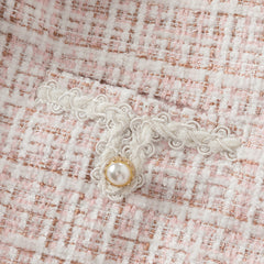 Dave&Bella Toddler Girls Elegance Light Pink Coat A-line Mesh Dress Set