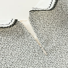 Dave&Bella Toddler Girls Autumn Grey Adorable Mesh Princess Dress(wallet bag)