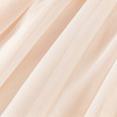 Dave&Bella Toddler Girls Autumn Charming Light Pink Mesh Princess Dress